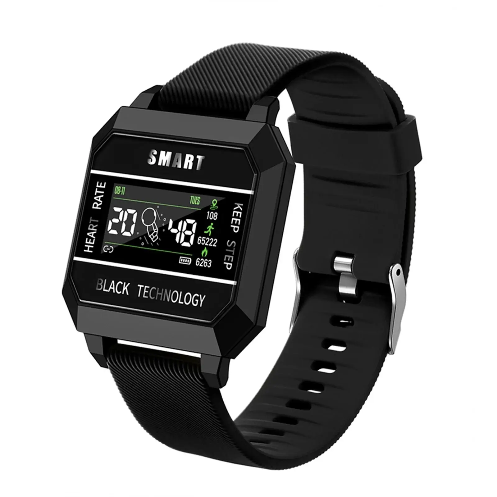 Смарт-часы F8 с сенсорным экраном пульсометром и тонометром |