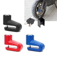 motorcycle lock security anti theft disc brake lock for bicycle motorbike scooter safety theft protection bike accessories
