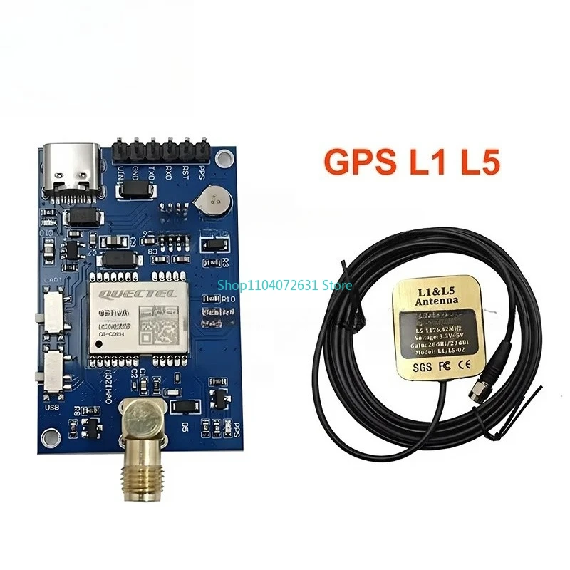 Фото В наличии: Высокоточная GNSS RTK плата Quectel LC29H BS DA Core Board + модуль 4G Cat12 EM12-G M.2 с USB F антенной №2