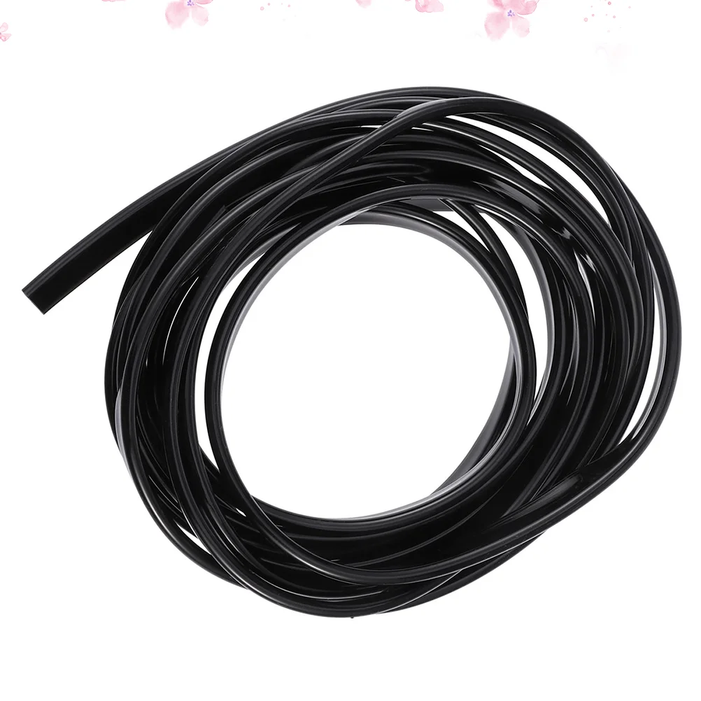 

1 Pc Practical Bumper Strip Car Door Cover Seal Strip (6M Black)