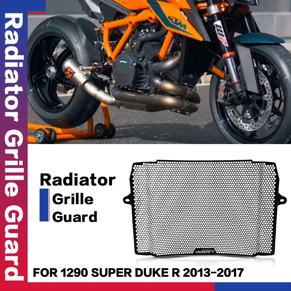 

2023 Moto Aluminium Accessories Radiator Grille Guard Cover For KTM 1290 Super Duke R 1290 SuperDuke R 2013 2014 2015 2016 2017