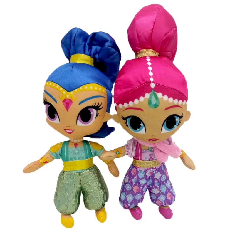 

Cute Stuffed Dolls Shine GirlAuthentic Shimmer Sister Plush Toys For Children GiftForeign trade plush dolls wishes genie littl