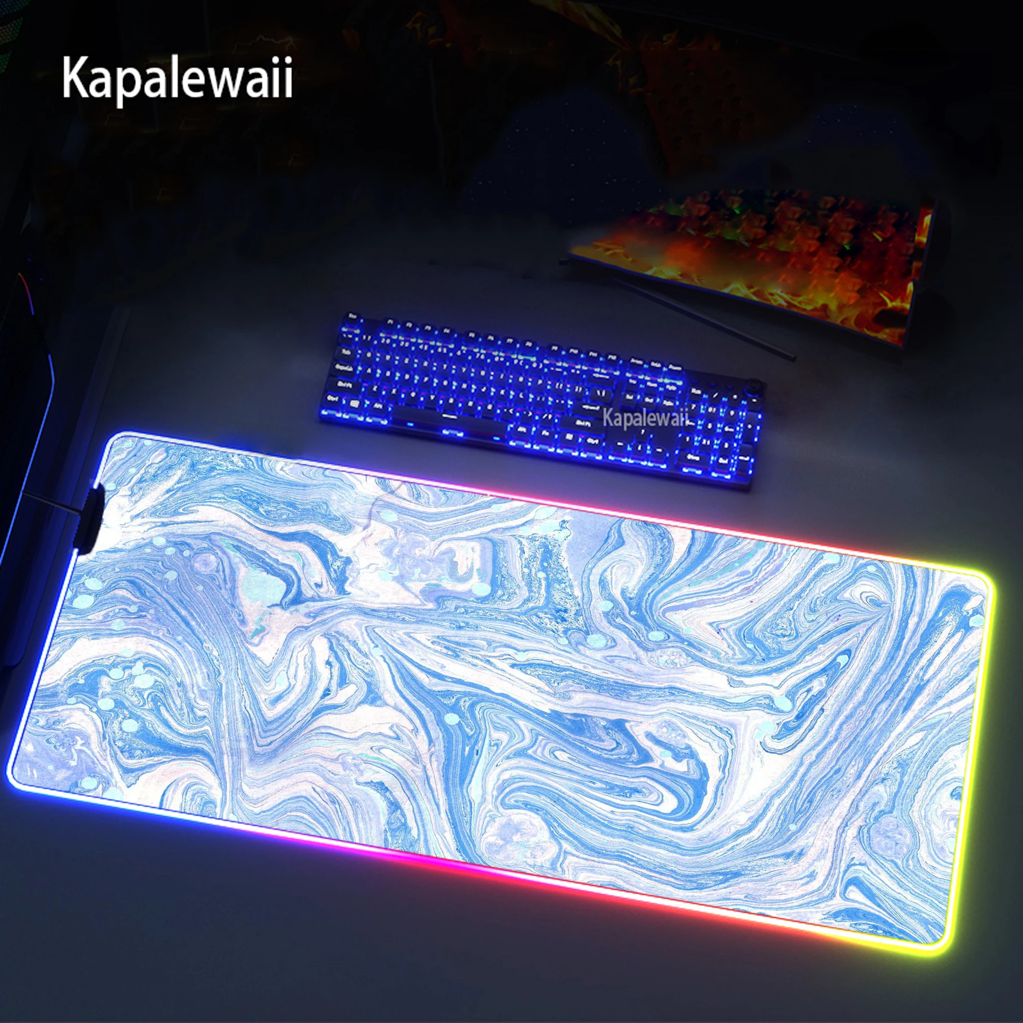 

Xxl 900x400mm Large Gaming Mouse Pad Large Mouse Pad Rubber And Cloth Mause Pad Marble RGB Mouse Pad Keyboard Desk Play Mats