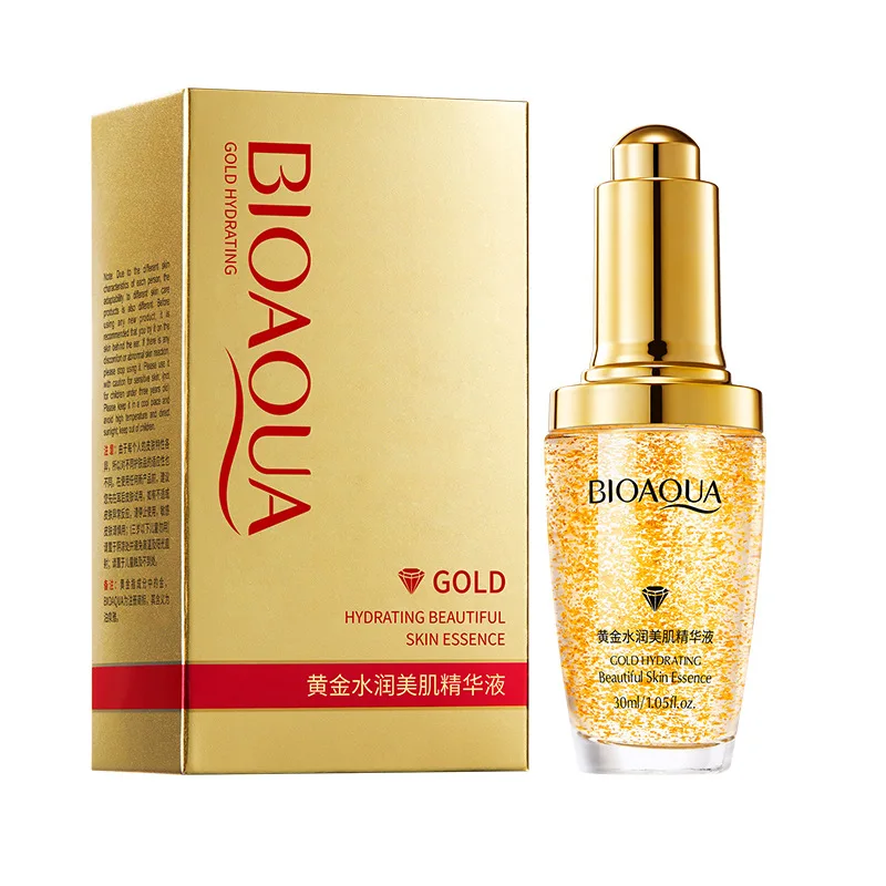 

BIOAQUA 24K Gold Face Cream Whitening Moisturizing 24 K Gold Day Creams & Moisturizers 24K Gold Essence Serum New Face Skin Care