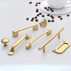 Золотая Ручка для мебели, ручка для шкафа и ящика, ручка для кухонной мебели, ручки для ящика, ручки для шкафа, ручки для шкафа