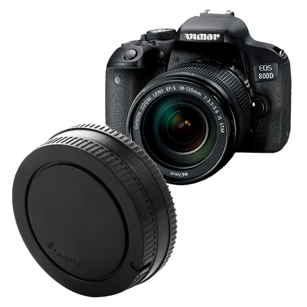 Пластиковая крышка объектива камеры DSLR черная пылезащитная задняя для So-ny A5100 a6000
