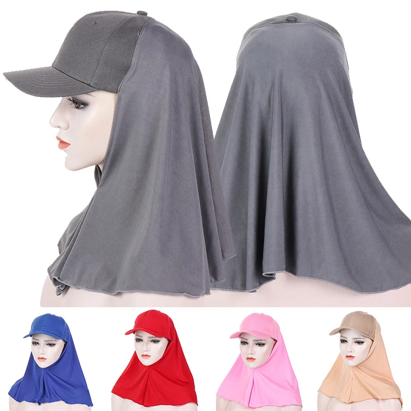 

Baseball HijabShawl Instant Hijab bandana Abaya Turban For Women 2022 New Ready To Wear