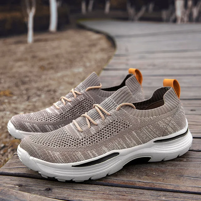 Men Casual Shoes Comfortable Mesh Shoes 