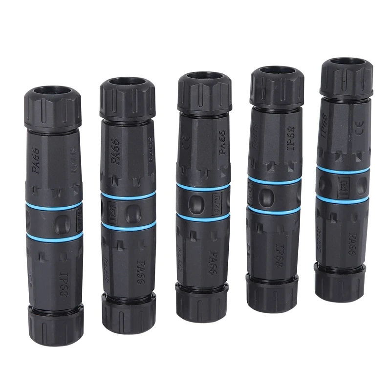 5 шт. разъемы RJ45 IP68 водонепроницаемые экранированные (STP) Cat6 кабеля Ethernet LAN