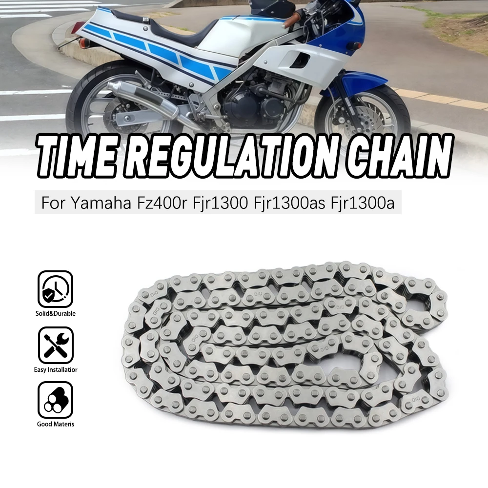 Фото Цепь ГРМ мотоцикла для Yamaha FZ400R FJR1300 FJR1300AS FJR1300A 94590-55136 945-91731-36 94590-91136 аксессуары №1
