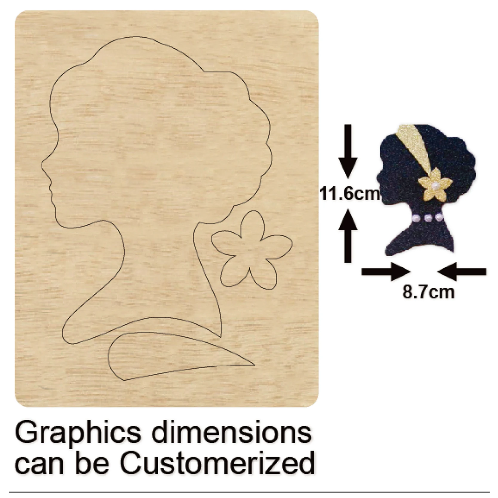 

Новинка 2022, обруч для головы для девушек, форма для самостоятельного изготовления на заказ, инструмент для изготовления изделий из дерева, и...