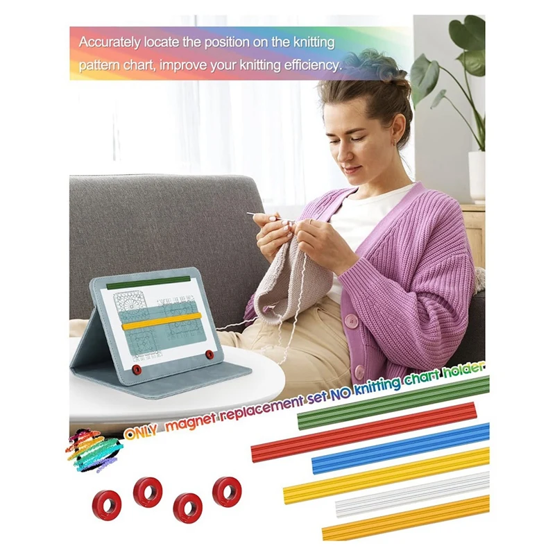 Набор для замены магнитов держателя вязальной таблицы 11 шт. сменный набор