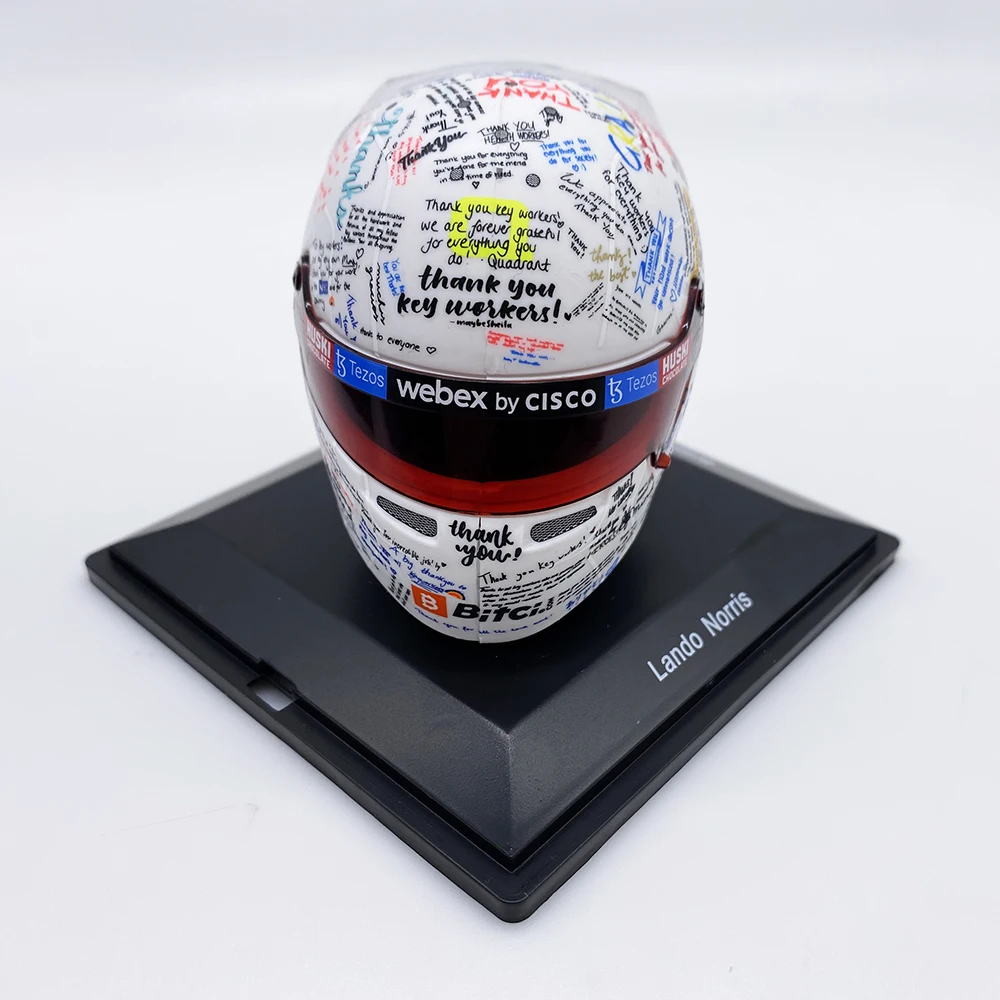 

F1 гоночная модель украшения 1:5 модель шлема Spark McLaren Norris 2021 MCL35M станция Великобритании