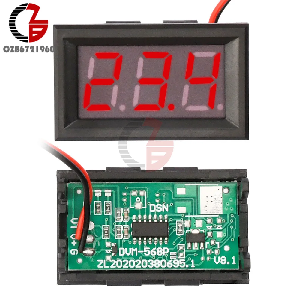 

Цифровой вольтметр diymore для мотоцикла