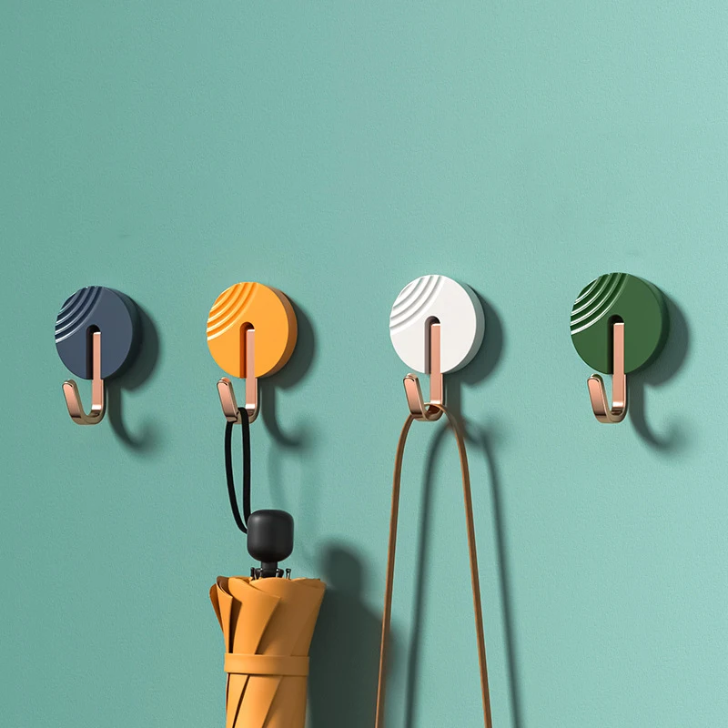 

Настенный крючок, 4 шт, без перфорации, бесшовный, крепкий клейкий крючок, настенная вешалка для кухни