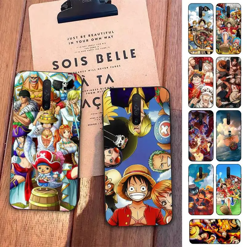 

BANDAI One Piece Phone Case for Redmi 5 6 7 8 9 A 5plus K20 4X S2 GO 6 K30 pro