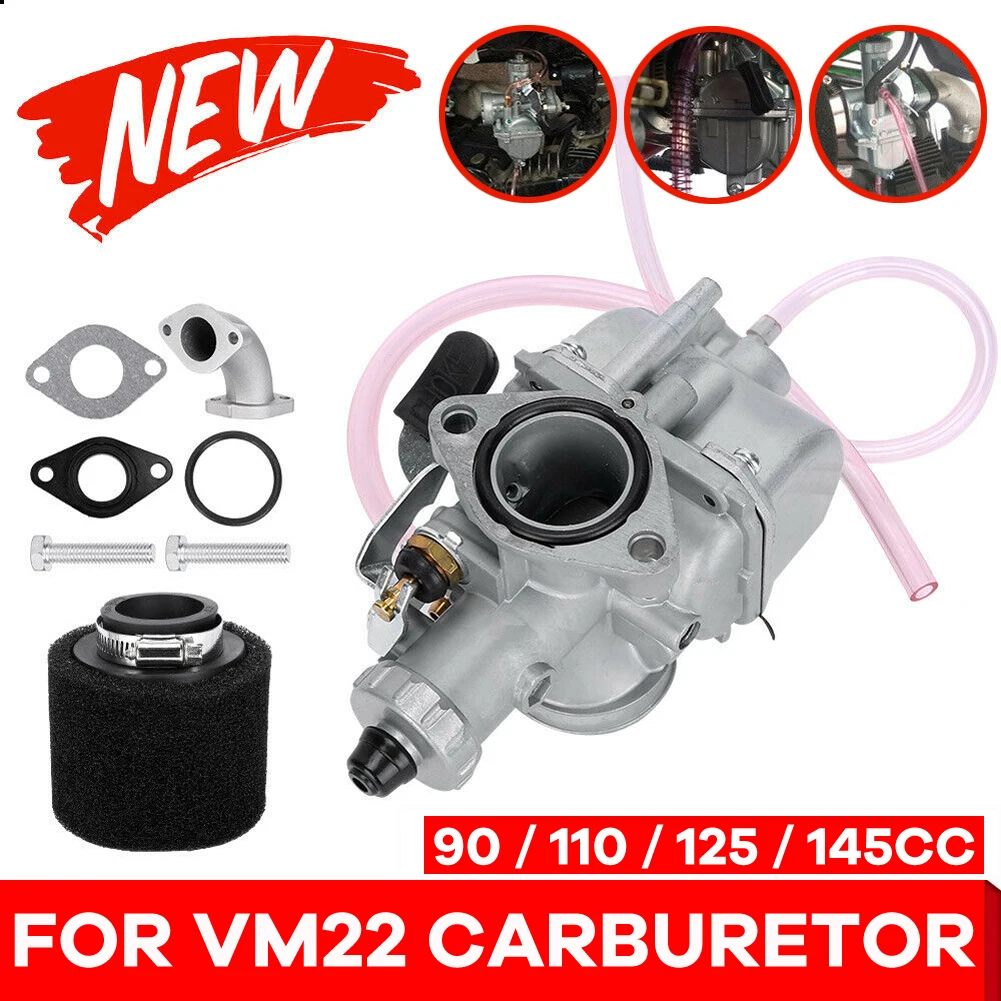 

Карбюратор VM22 26 мм для Mikuni, впускная труба для питбайка, 110 куб. См, 125 куб. См, 140 куб. См, Lifan YX, аксессуары, деталь карбюратора