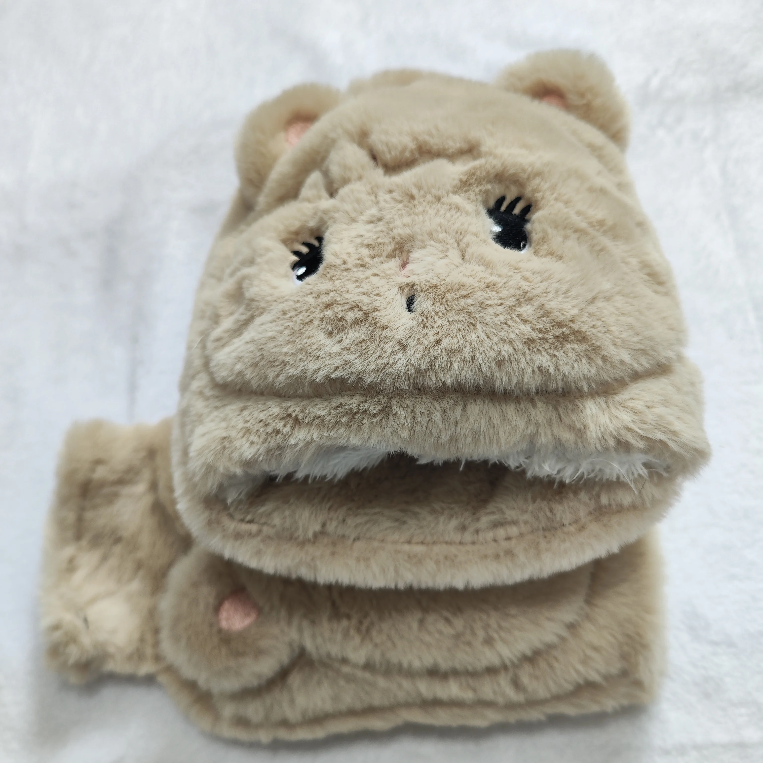 1000 мл сумка для горячей воды из ПВХ внутри с инъекцией милый мультяшный медведь