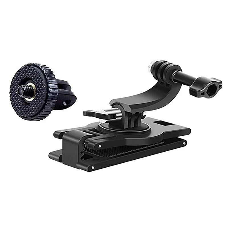 

Держатель рюкзака вращается на 360 градусов, регулируемый угол, рюкзак, плечевой ремень, крепление для Gopro Hero 9 Insta360 DJI Osmo