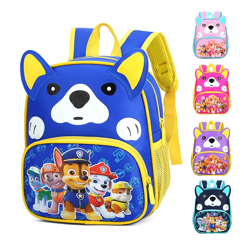 

PAW Patrol New Children's Schoolbag Kindergarten Schoolbag 3-6 Years Old Male and Female Baby Cartoon Dog Backpack Birthday Gift