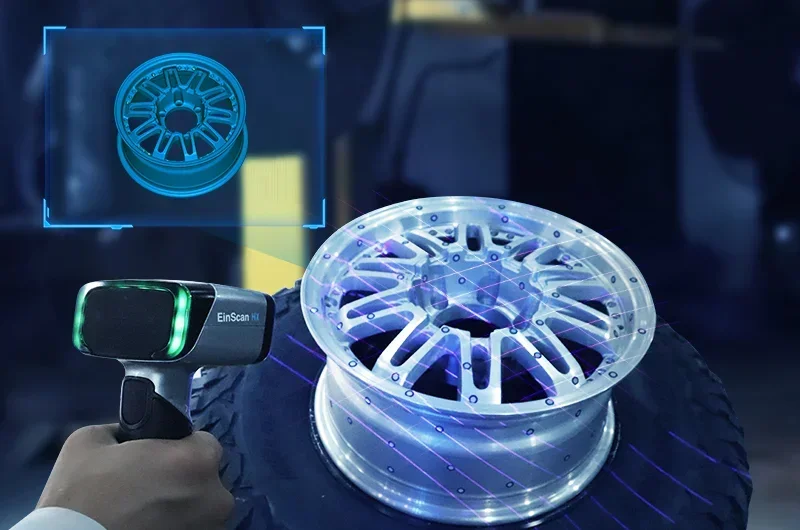 Цветовая верность Двойной Blu-ray HX Эйнскан 3d сканер ручной лазерный тела