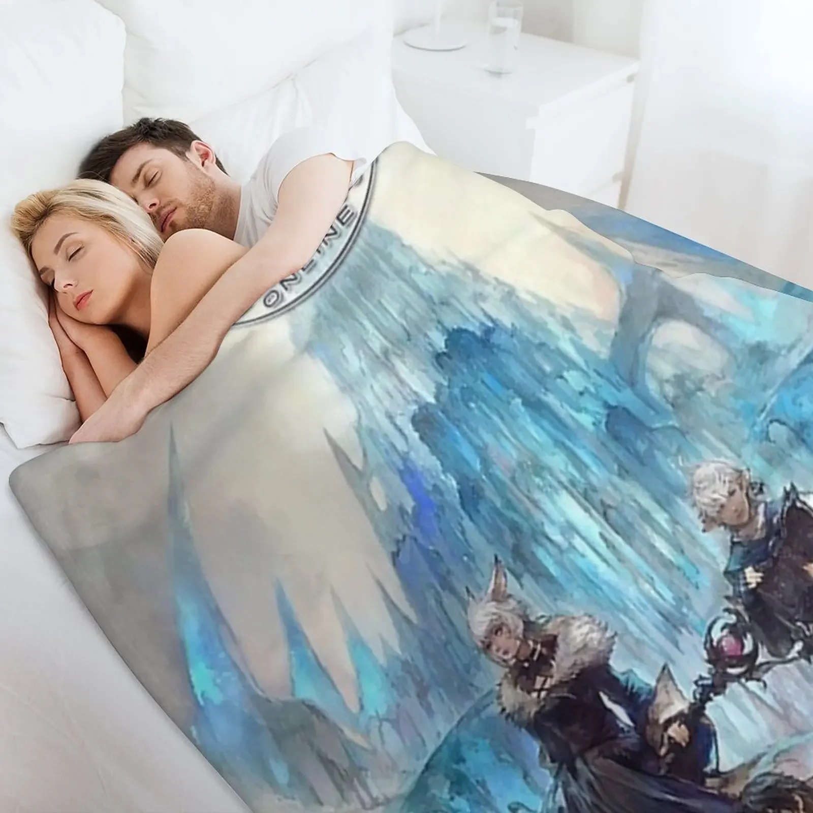 Одеяло Shadowbringers Polar Зимние кровати Одеяла на заказ