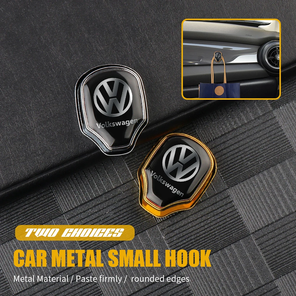3D металлические мини-автомобильные значки крючки держатель вешалки органайзер