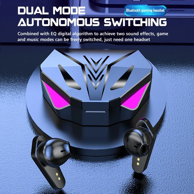 

New X15 TWS Earphones Bluetooth Wireless Headphones 65ms Low Latency Earbuds Esport Gaming Headset Gamer Earphone Mic For xiaomi