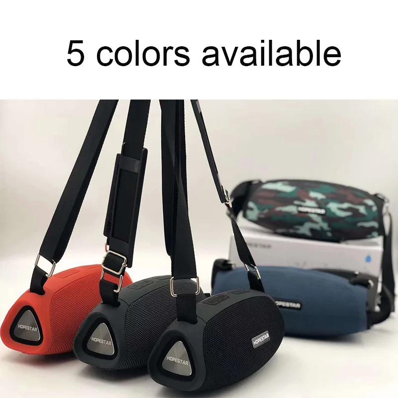 Портативная беспроводная Bluetooth Колонка HOPESTAR-H43 20 Вт уличная Водонепроницаемая IPX6
