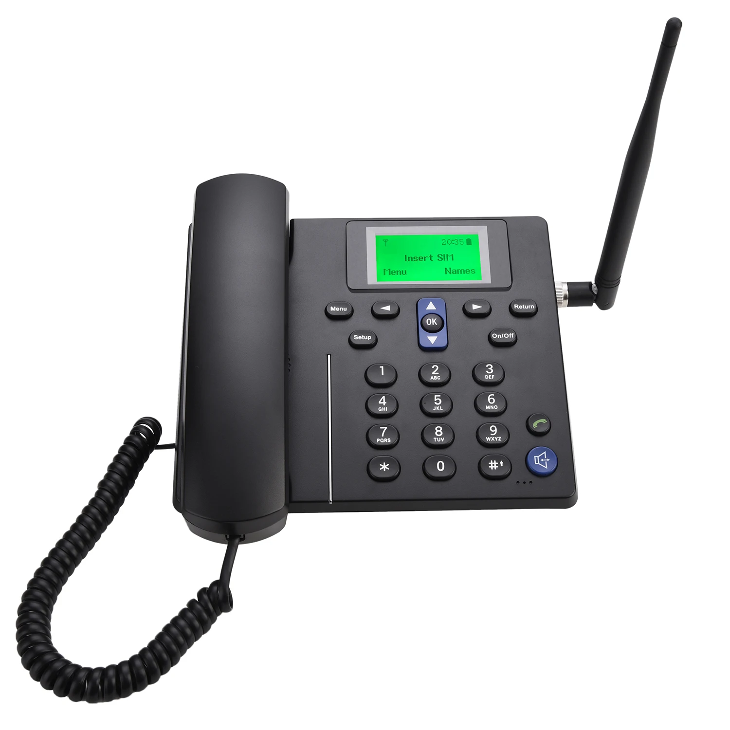 4g lte fixed wireless phone cordless desktop telephone support wifi hotspot volte with dual 2g 3g sim card for business home free global shipping