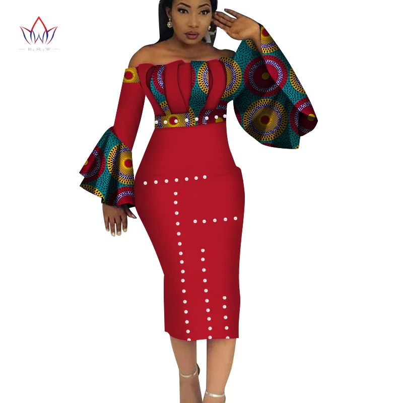 New Summer Dashiki Party Hot Vestidos For Women Cotton Print Traditional African Clothing 6xl Nature Dress Mid-Calf WY3208 | Тематическая