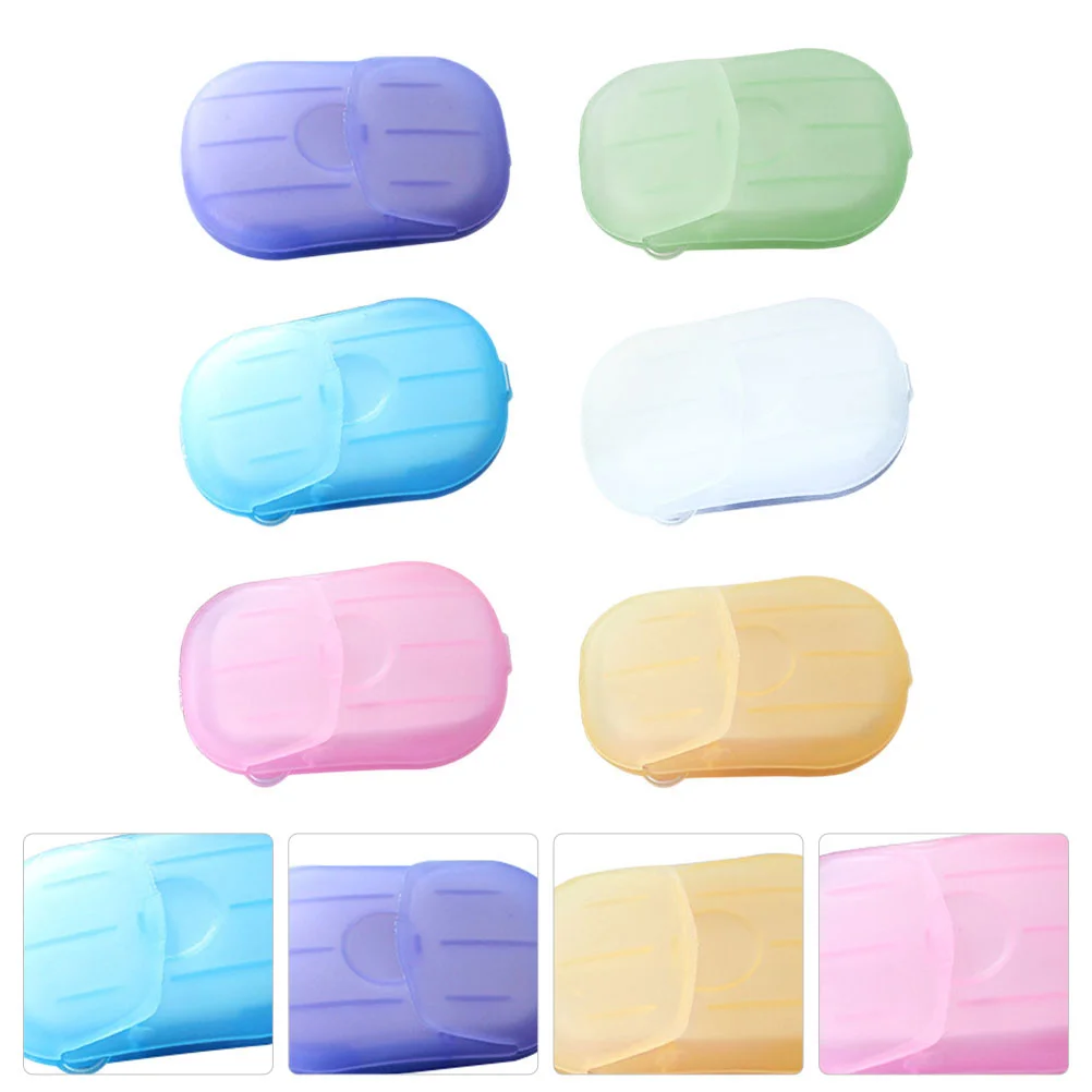 

120 Sheets Soap Convenient Paper Soap Outdoor Accessory Portable Soap Paper for Travel Camping Hiking