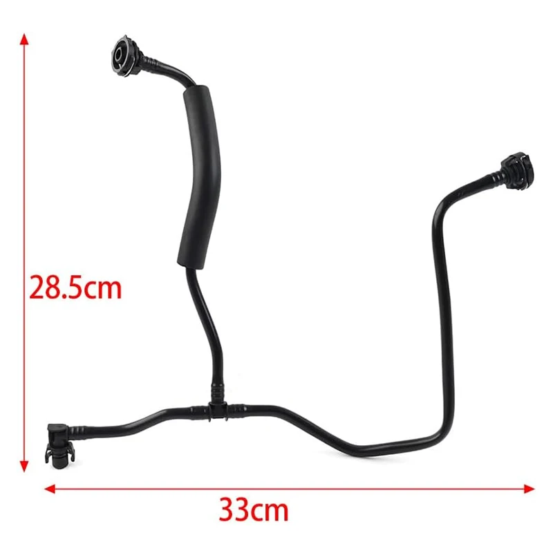 Шланг для переполнения охлаждающей жидкости двигателя Jaguar XE X760 XF X260 306PS T2H1438