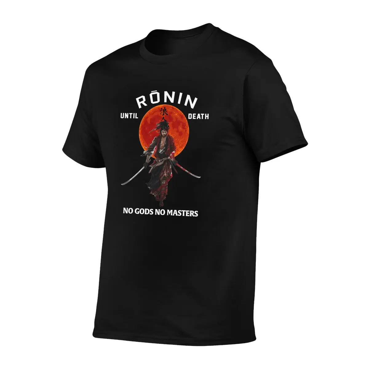 Ronin Till смерти нет богов мастеров японская футболка поп хлопковая Новинка Горячие