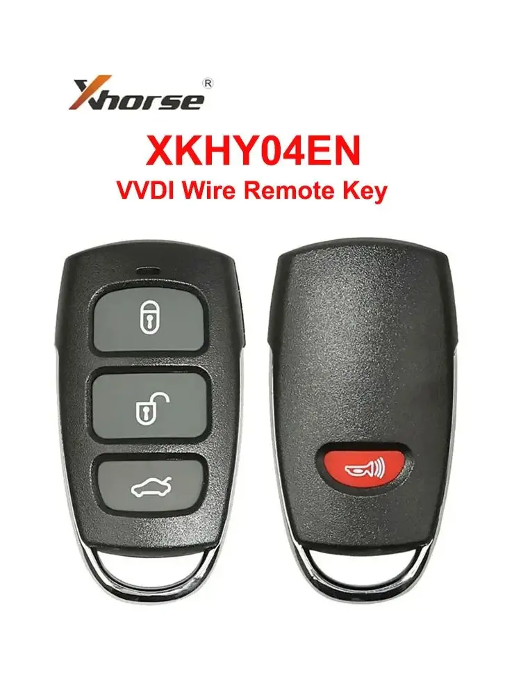 

5 шт./партия универсальный пульт дистанционного управления Xhorse XKHY04EN VVDI с 4 кнопками автомобильный пульт дистанционного управления для VDI мини ключ инструмент VVDI2