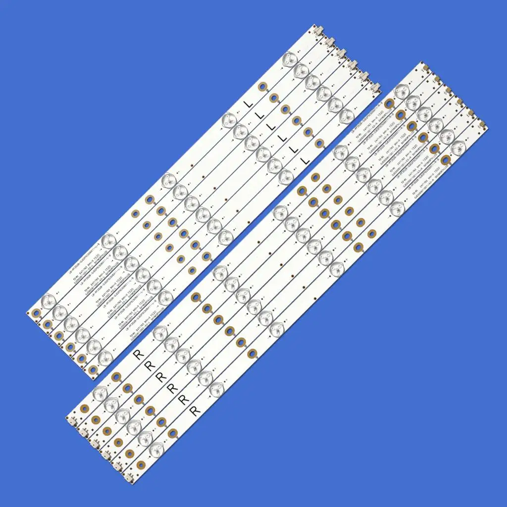 

100% New 12pcs/Kit LED strip of PHI LIPS TV 50PFL6540 50PFH4009 88 50PFL6340 T3 TPT500J1 HVN07 U 500TT61 500TT62 500TT63 500TT64