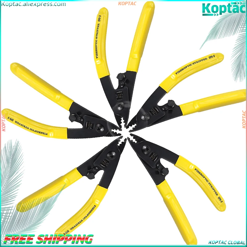 

New 5PCS Miller CFS-3 Three-port Fiber Optical Stripper/ Pliers/ Wire Strippers FTTH Tools Miller Optical Fiber Stripping Pliers