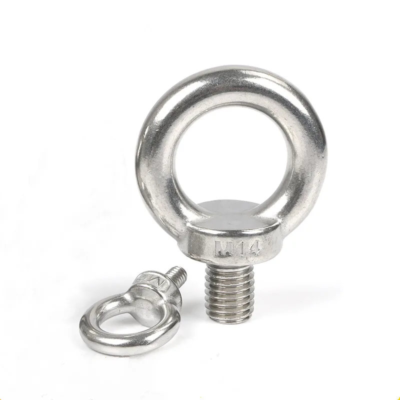 304 Подъемные гайки из нержавеющей стали/винтовое кольцо Eyebolt Hooking гайка Винты M3 M4 M5