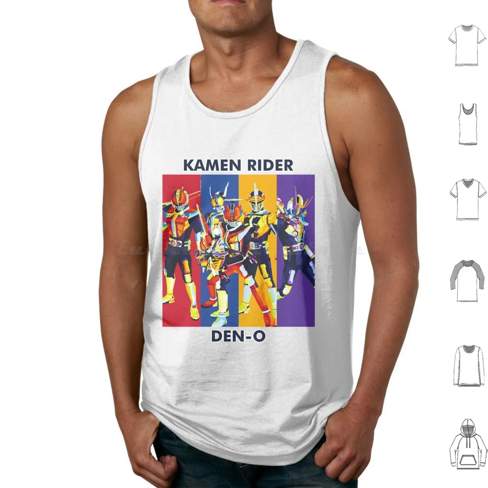 Майка Kamen Rider из хлопка универсальный принт Райдер в масках дань о-масках