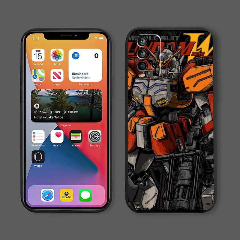 

GUNDAM Bandai Anime Phone Case For Xiaomi Redmi 9 9i 9T 9AT 9A 9C Note 9 Pro MAX 5G 9T 9S 10S 10 Pro MAX 10T 5G TPU ShockProof