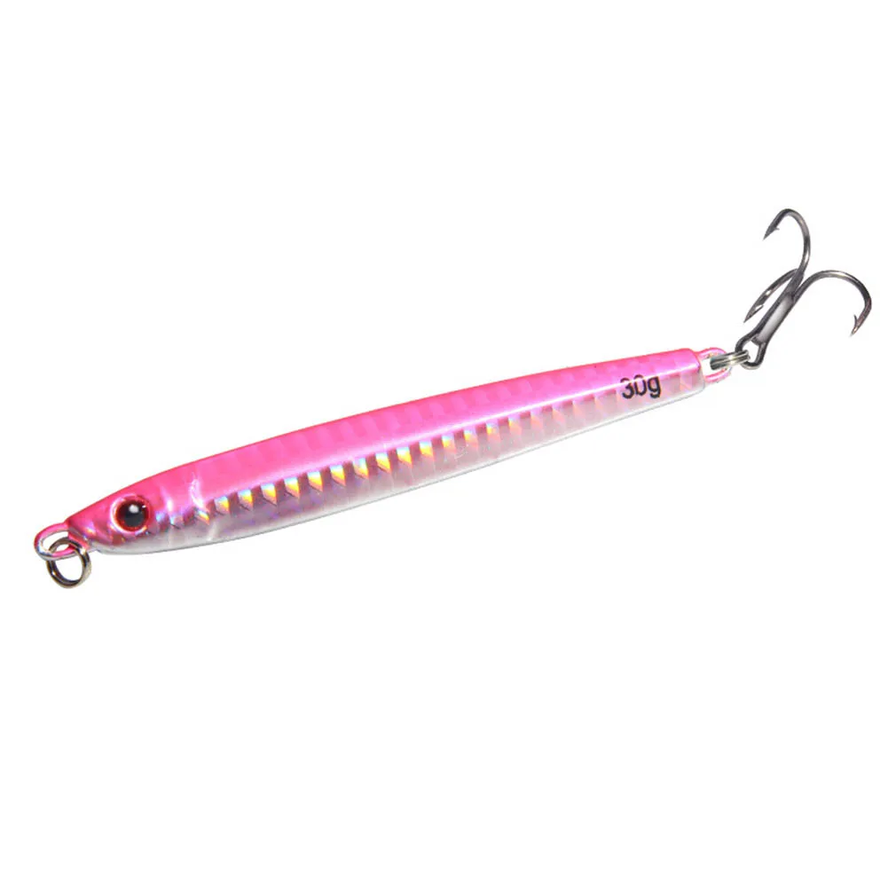 

Fishing Lure 9cm 30g Metal Casting Lure Casting Jig Metal Slice Fishing Lures With Hooks For Fish Bait