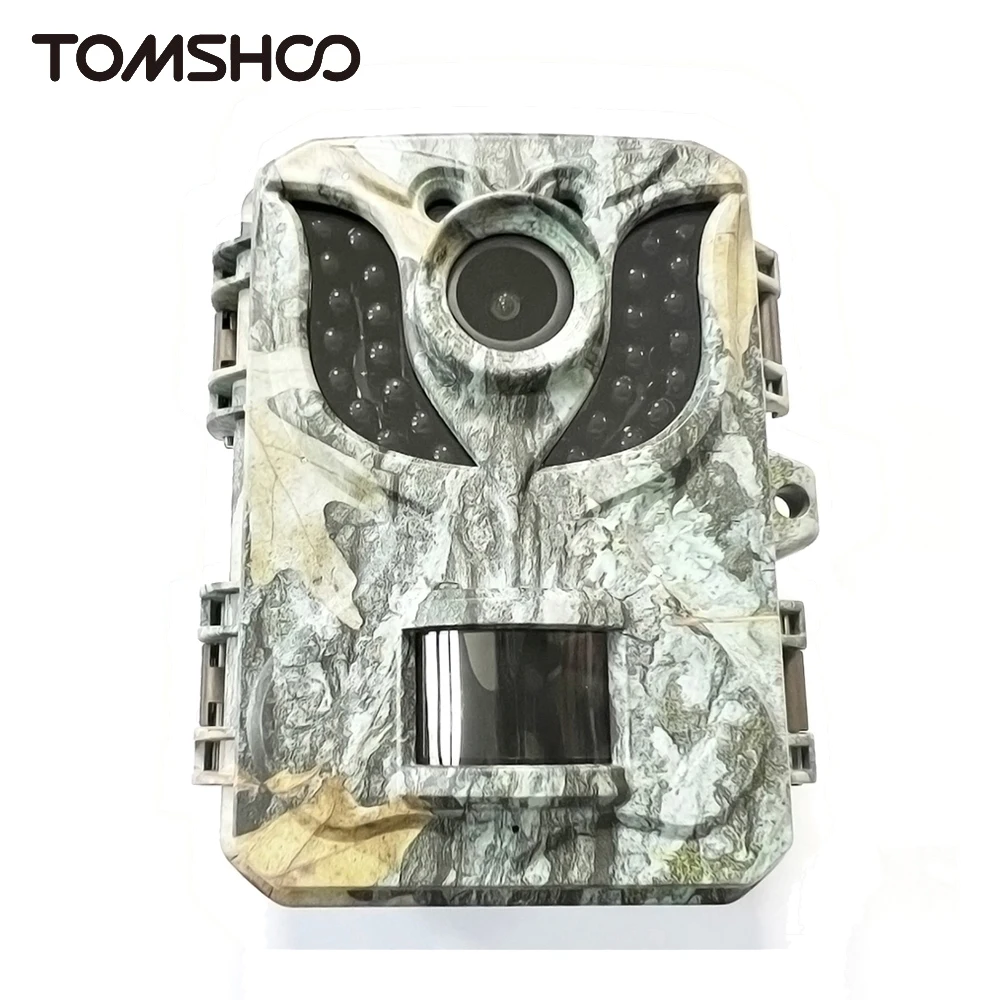 

Tomshoo 1080P Wildlife Hunting Game Camera Motion Activated Security Camera IP66 Waterproof Day Night Hunting Scouting Camera