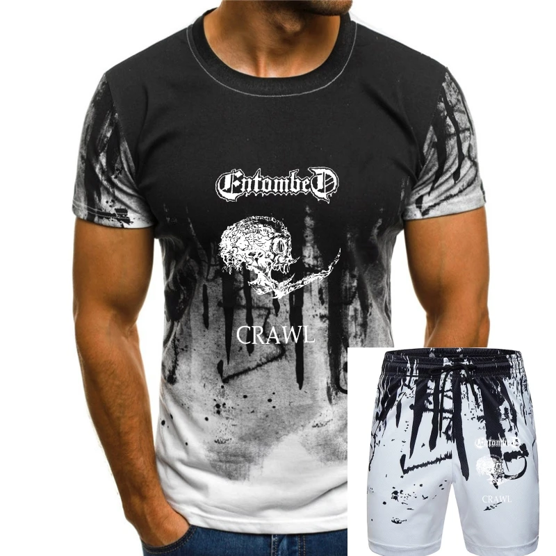 

New T Shirt Entombed Crawl Dtg Printed Tee S 7Xl
