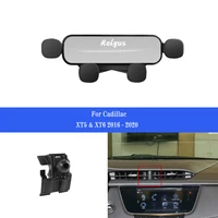car mobile phone holder smartphone air vent mounts holder gps stand bracket for cadillac xt5 xt6 2016 2020 auto accessories