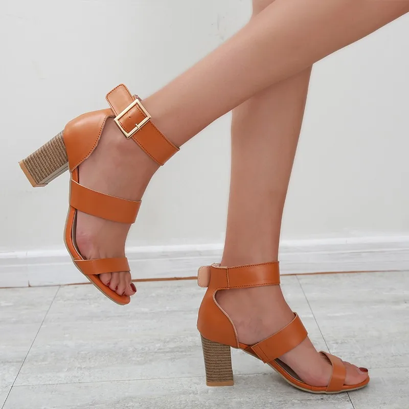 

Plus Size Sandals Women Summer Casual Shoes 2022 New Woman Fashion High Heel Shoes Ladies Classics Wedges Gladiator Sandals