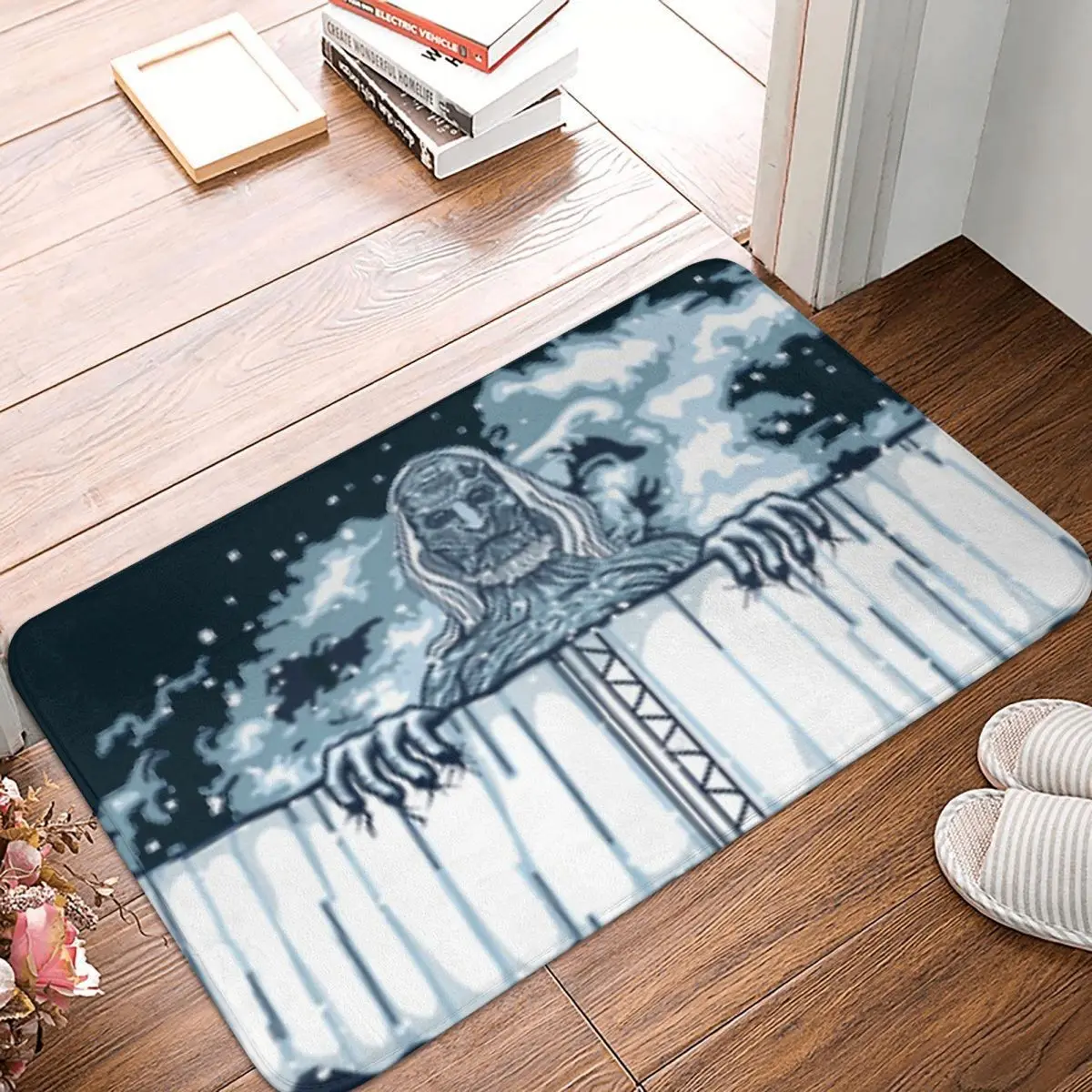 

AOT Anti-Slip Doormat Bath MatAttack On Titan Hallway Carpet Entrance Door Rug Bedroom Decor