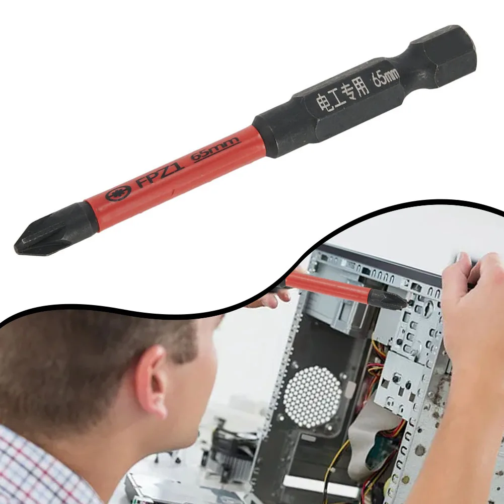 

Magnetic Electrician Special Cross Screwdriver Bit For Electrician Rust Proof Socket Switch Hand Tool FPZ1 FPZ2 FPZ3
