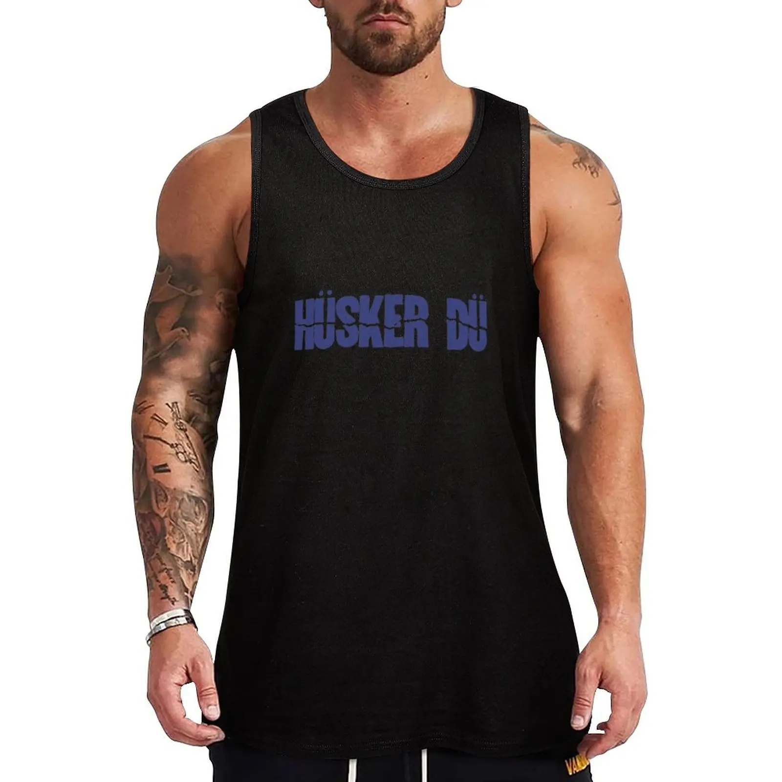 Husker Du Tank Top жилет мужская одежда