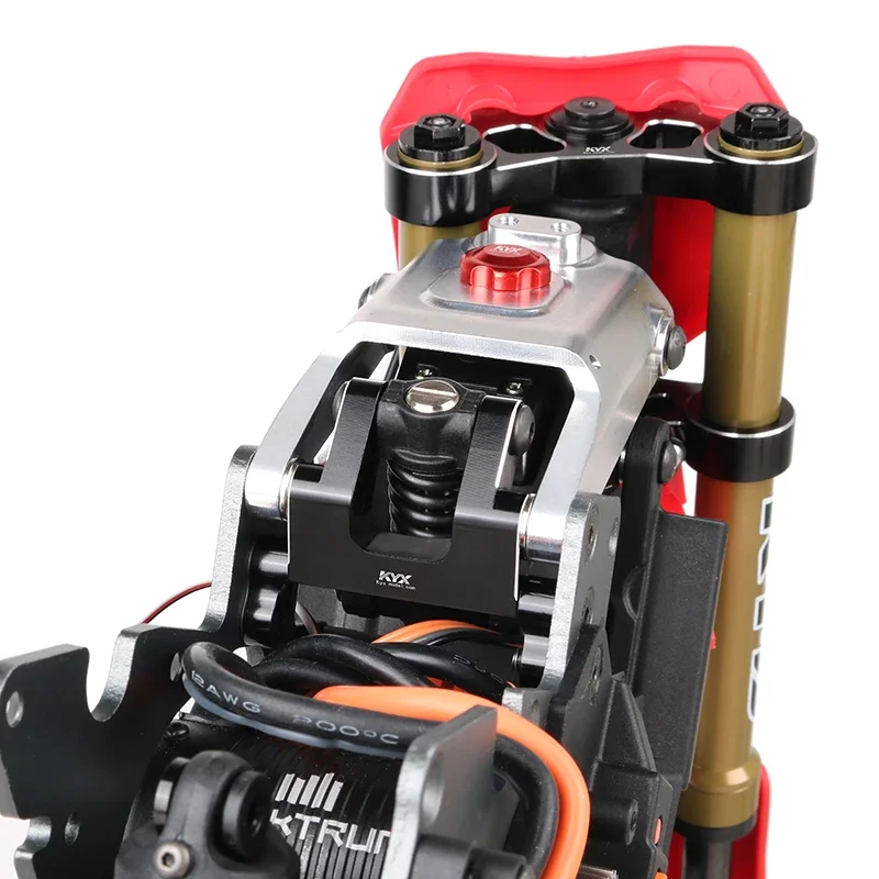 Фото KYX Racing CNC алюминиевая аварийная структура, обновленные детали, аксессуары для 1/4 радиоуправляемого мотоцикла Losi Promoto-MX №3