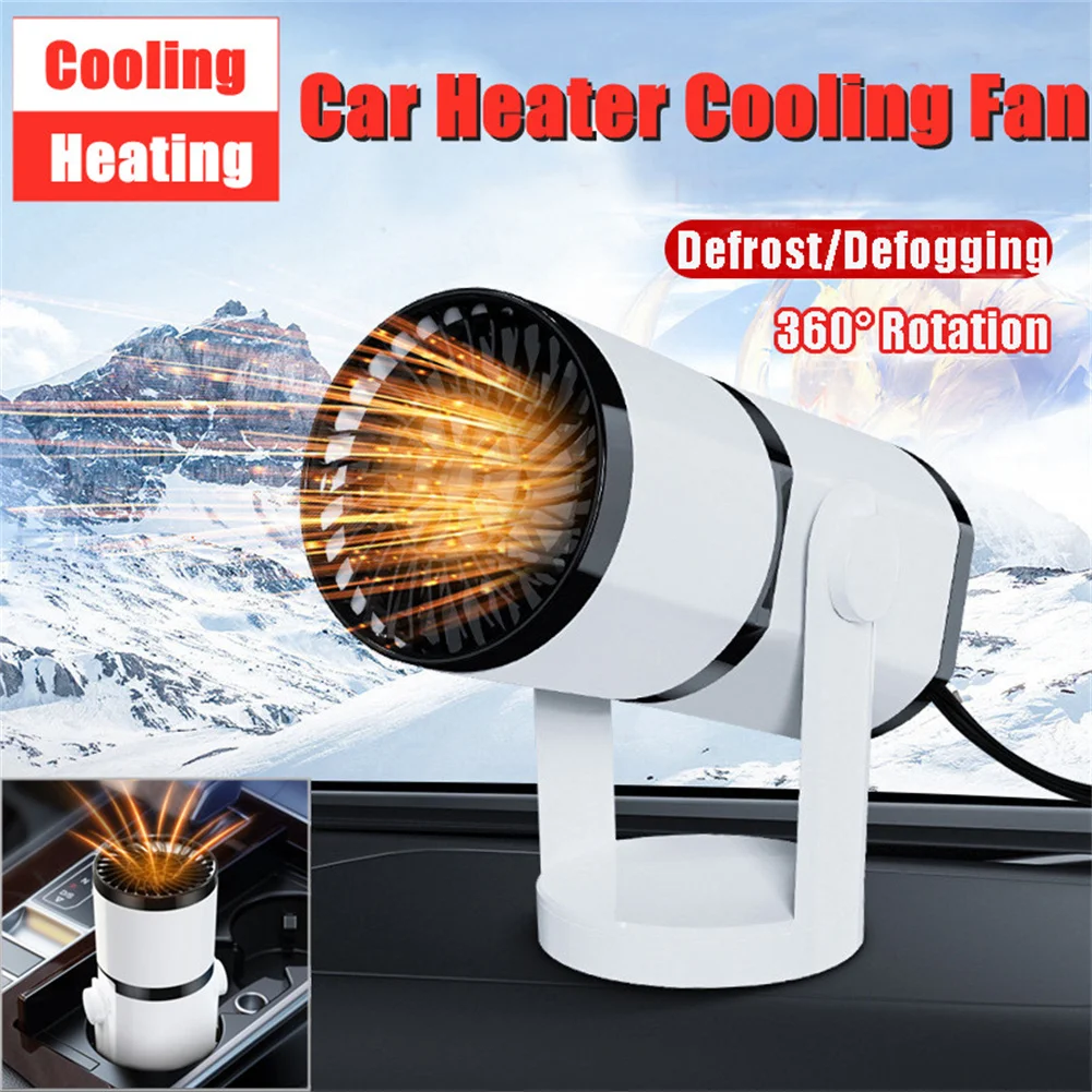 

Portable Electric Car Heater Heating Fan 12V 150W Fast Heating Windscreen Car Accessories High-quality Heating Fan